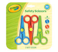 Crayola 3Ct Safety Scissors