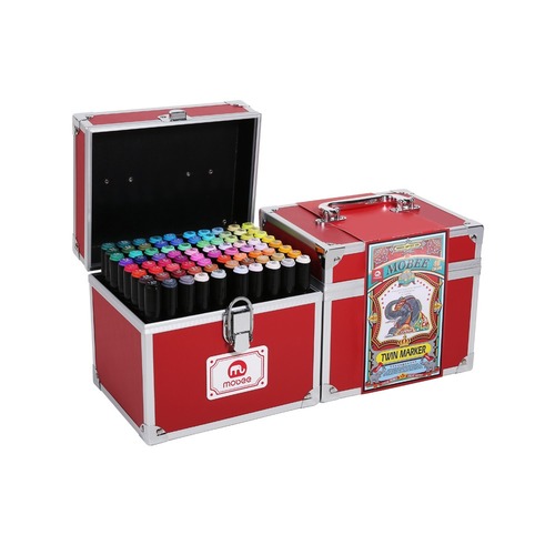 Mobee Twin Marker 40Pec Steel Box Mini