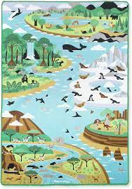 Melissa & Doug Jumbo Habitats Activity Rug