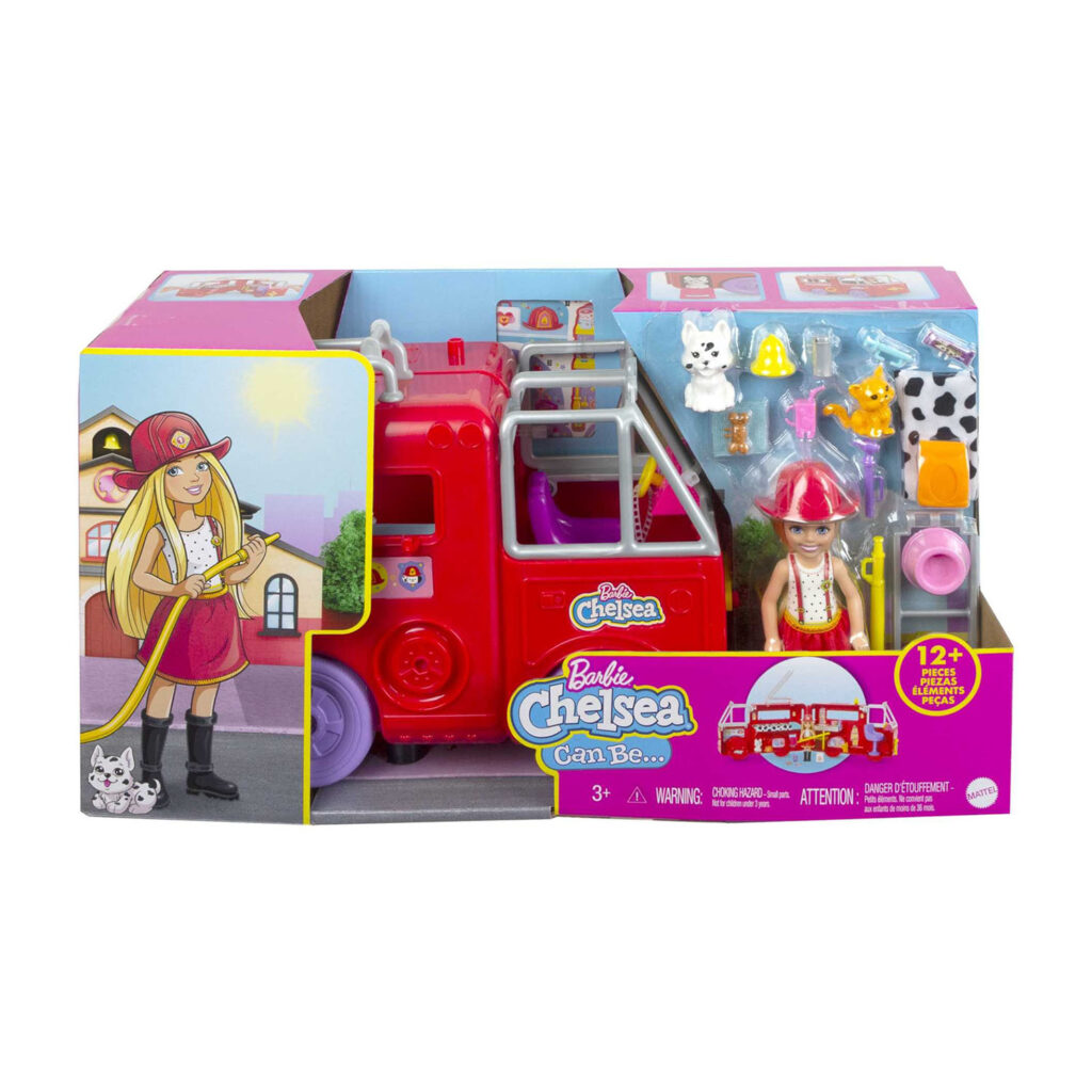 Mattel Barbie Club Chelsea Firetruck