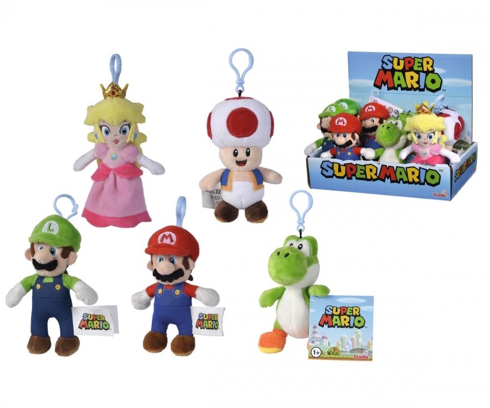 Simba Suma Plush-Key Chains, 5-Ass.109231008