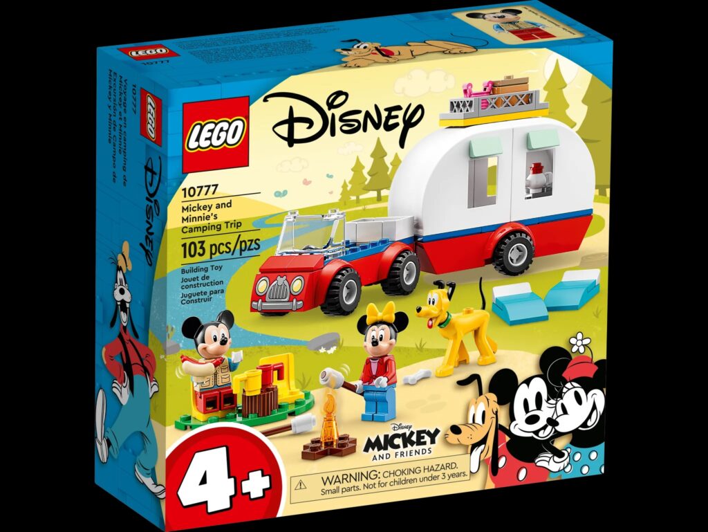 Lego 10777 Mickey Mouse And Minnie Mouse Camping Trip V29