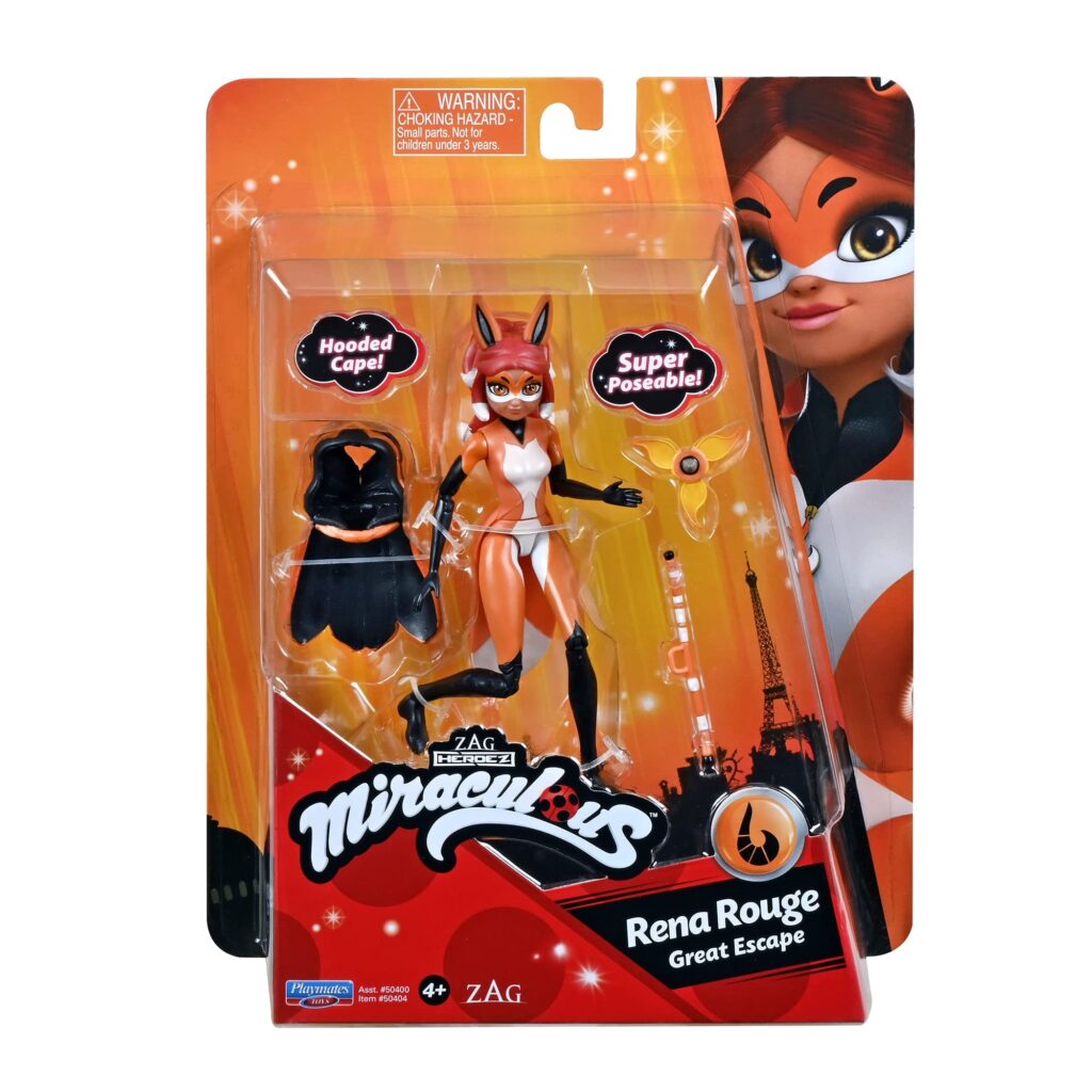 Playmates Miraculous Moments Small Doll - Rena Rouge Great Escape