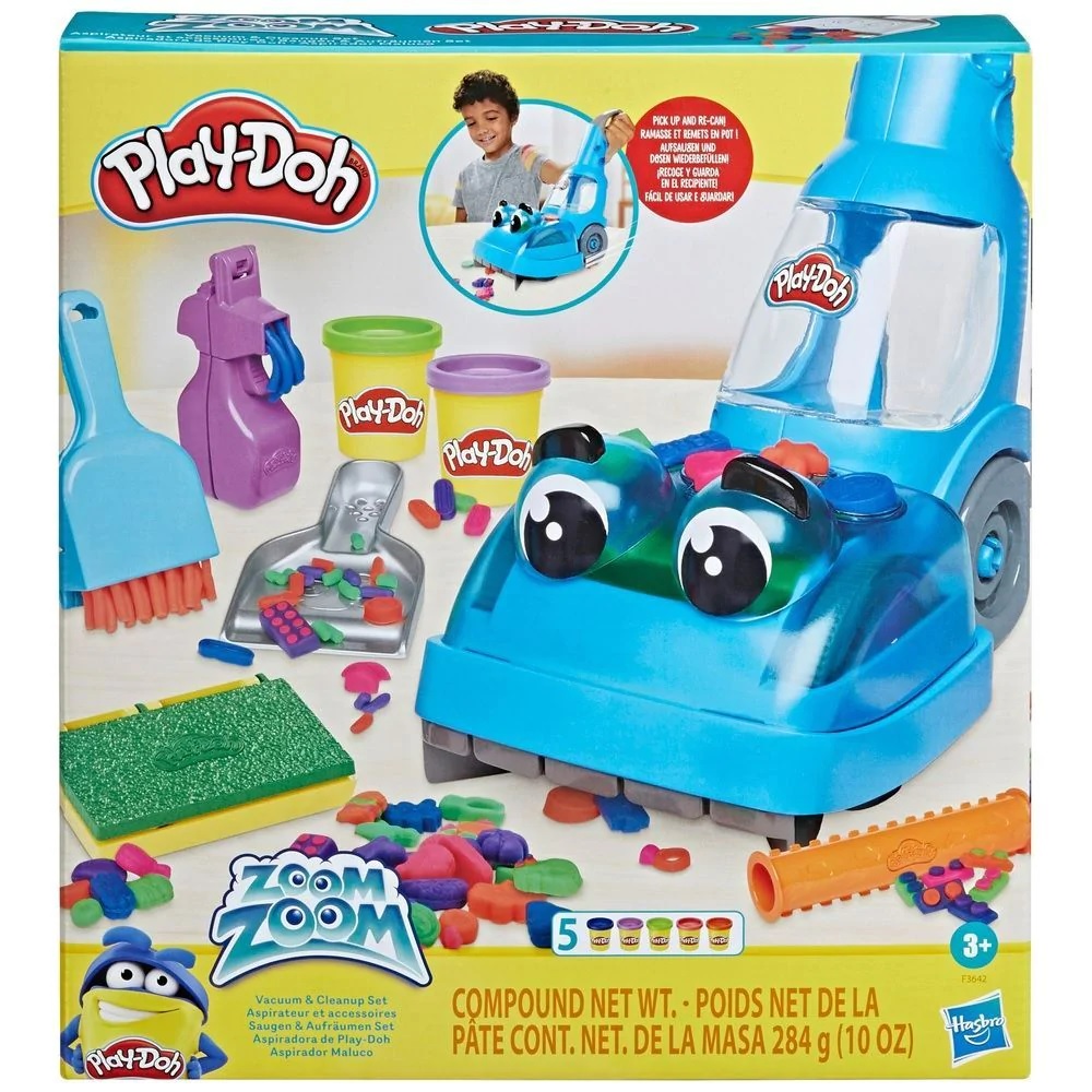 Hasbro Pd Zoom Zoom Vacuum And Cleanup Set F3642
