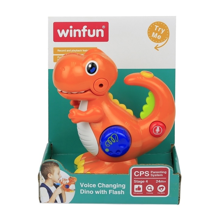 Winfun Voice Changing Dino With Flash 002400