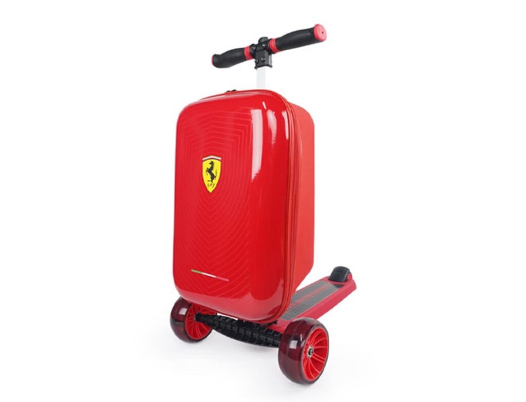 Ferrari Luggage Foldable Scooter With Adjustable Height