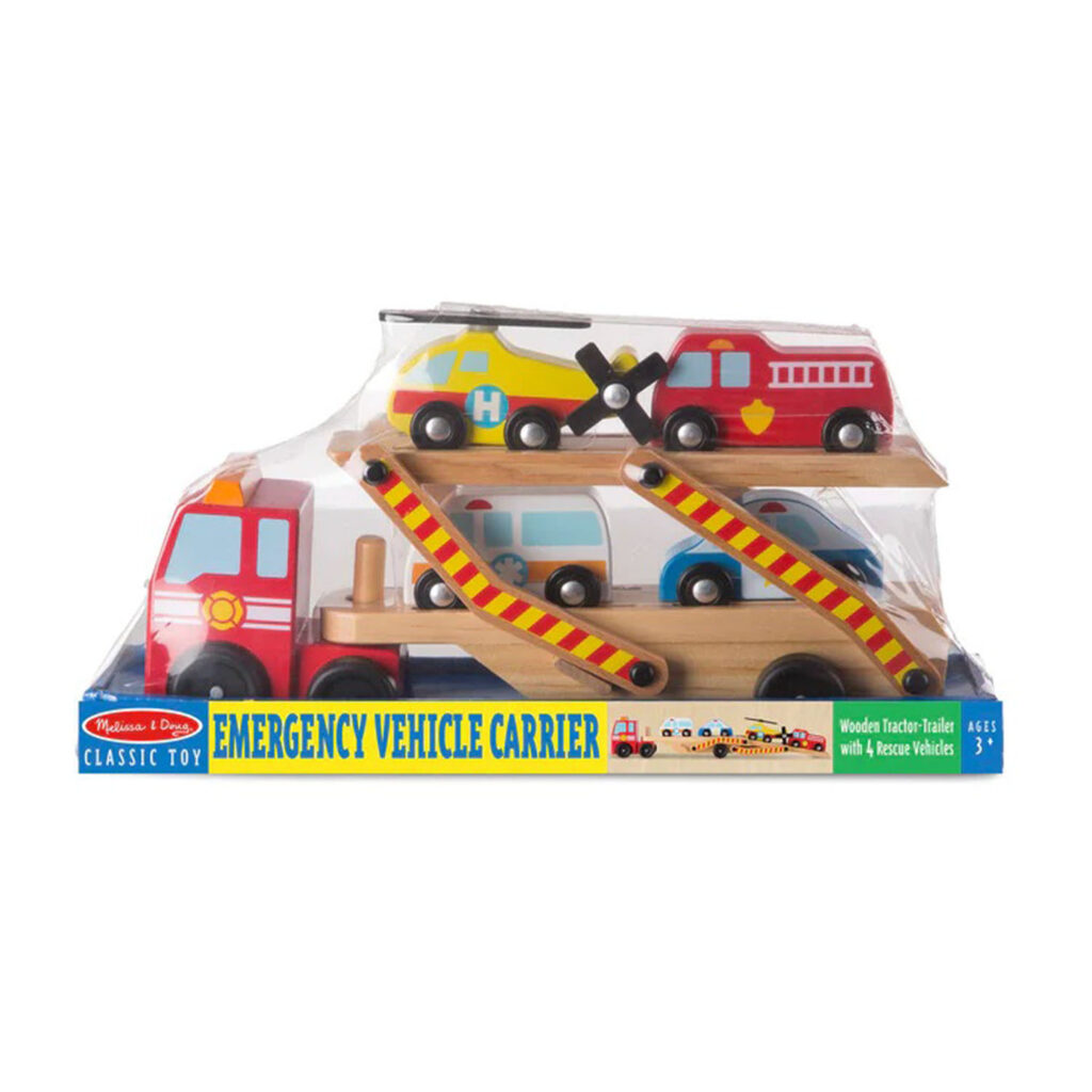 Melissa & Doug Emergency Vehicle Carrier 46004610
