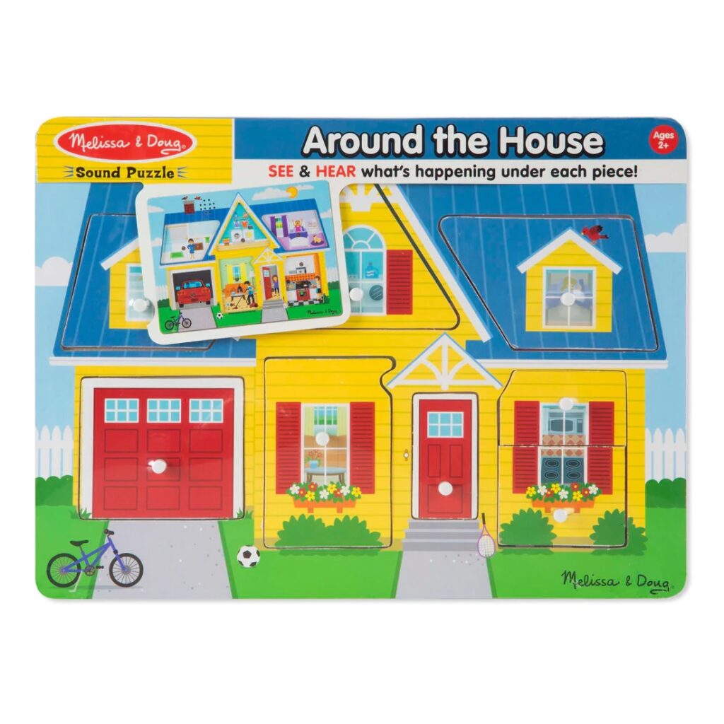Melissa & Doug Around The House Sound Puzzle 46000734