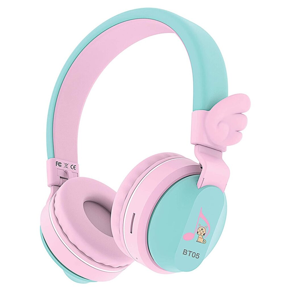 Riwbox Bt05 Wings Foldable Headphones Wireless Bluetooth Over Ear 85Db/103Db Volume