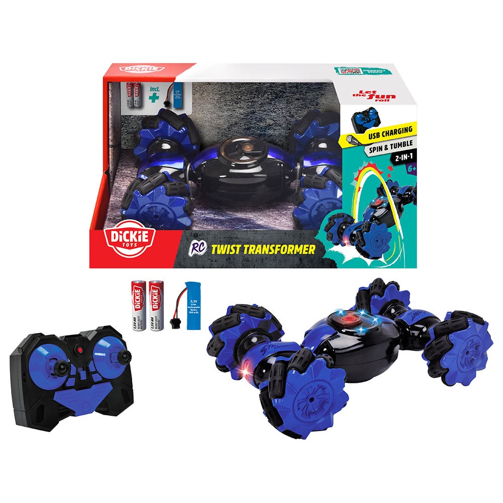 Dickie Rc Twist Transformer, Rtr 201105005