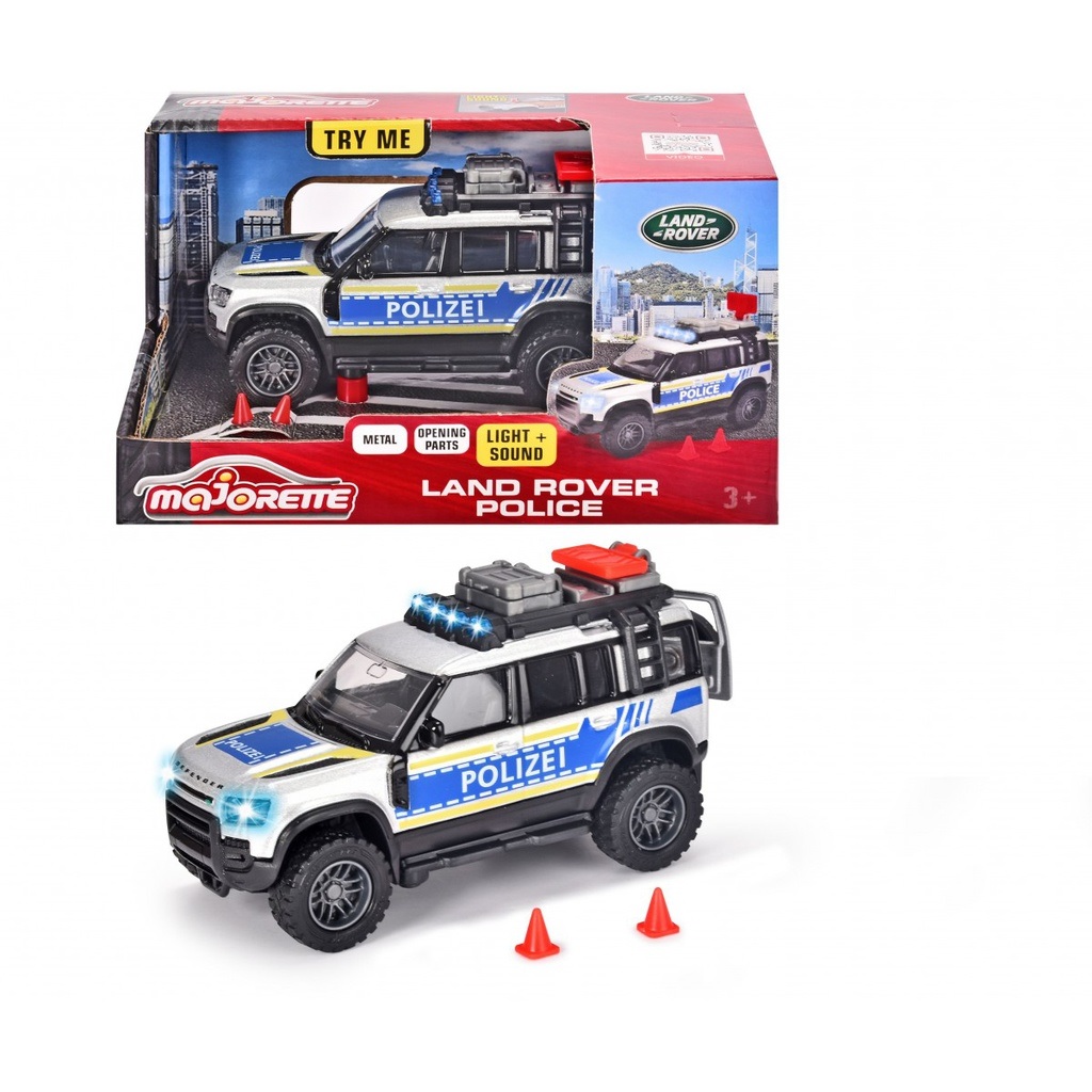 Majorette Land Rover Police 213712000