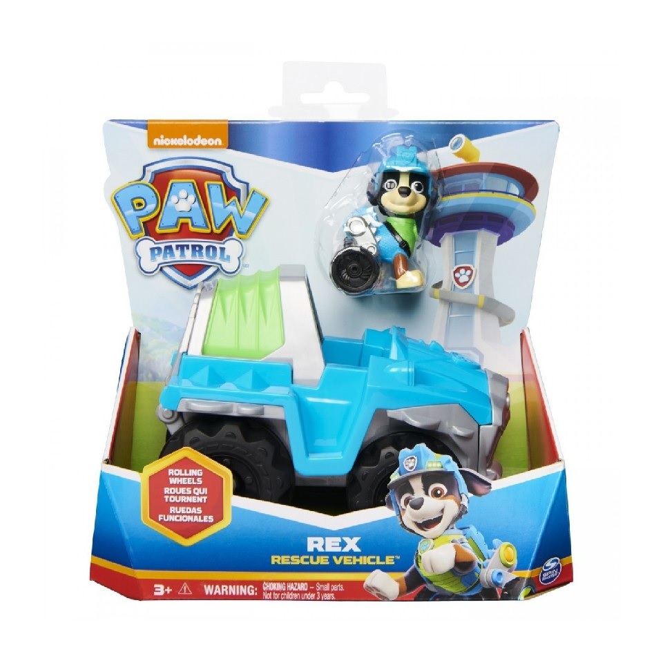 Paw Patrol Basic Rescue Vehicle Rex 6063452