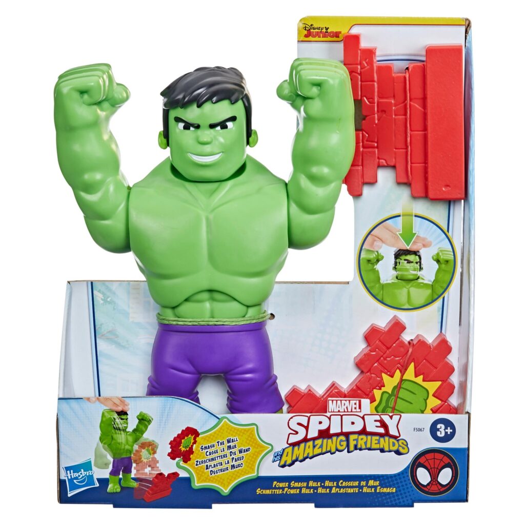 Hasbro Spidey & Amazing Friends Power Smash Hulk F5067