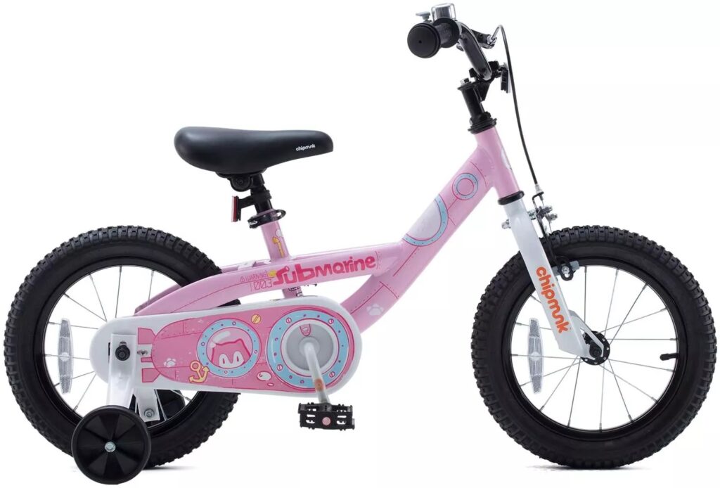 Chipmunk Submarine 16Inch Children Bicycle Pink