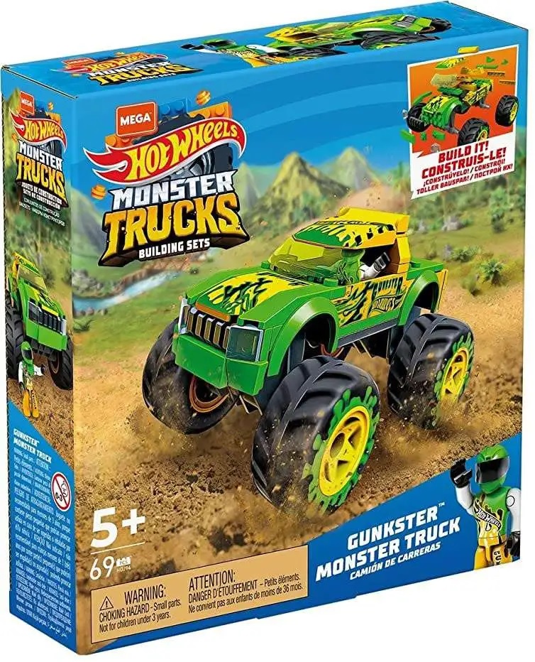 Mattel Mega Hot Wheels - Gunkster Monster Truck