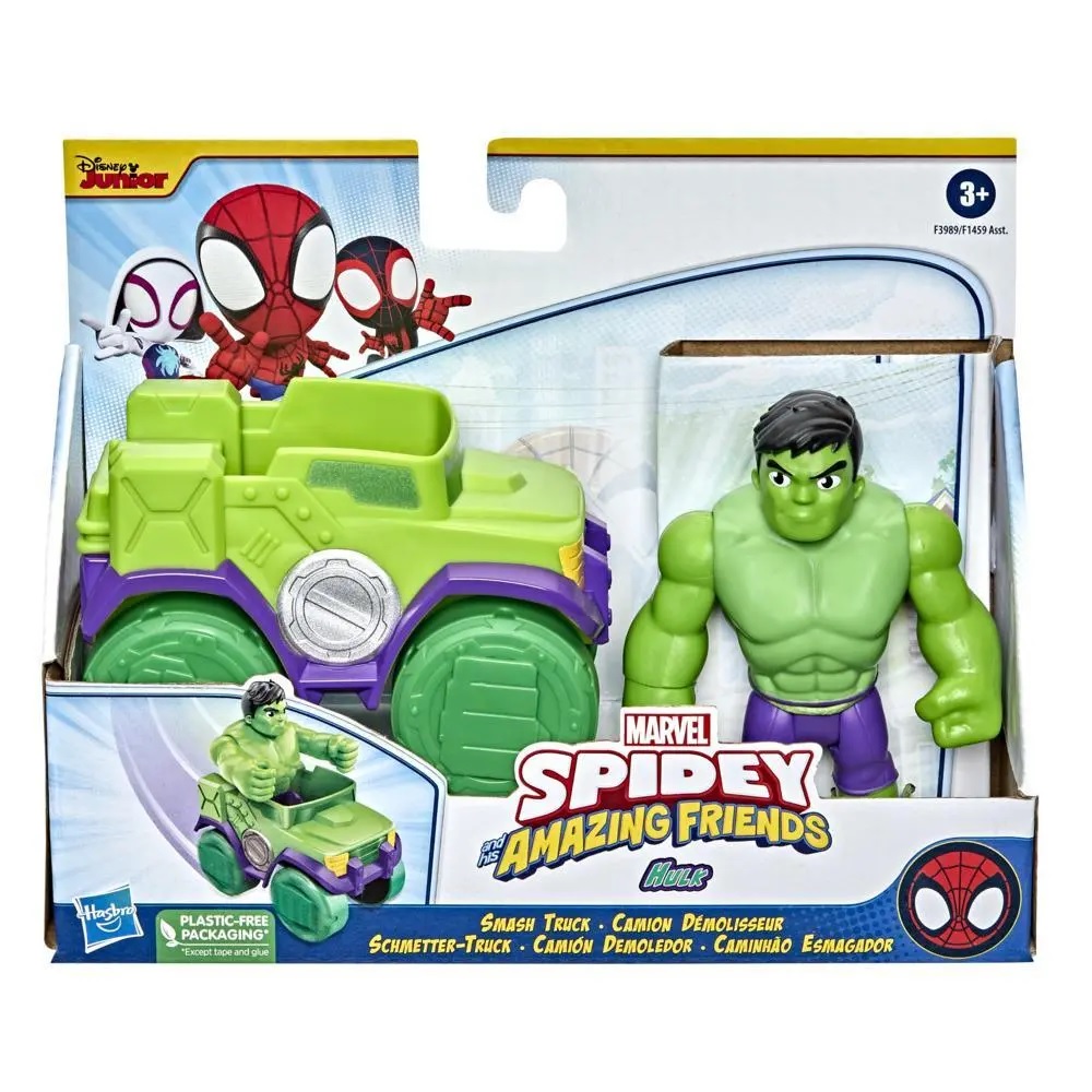 Hasbro Spidey & Amazing Friends  Hulk Smash Truck    F3989