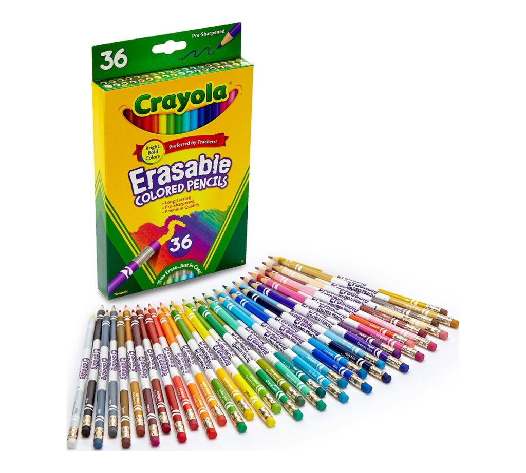Crayola 36 Ct. Erasable Colored Pencils