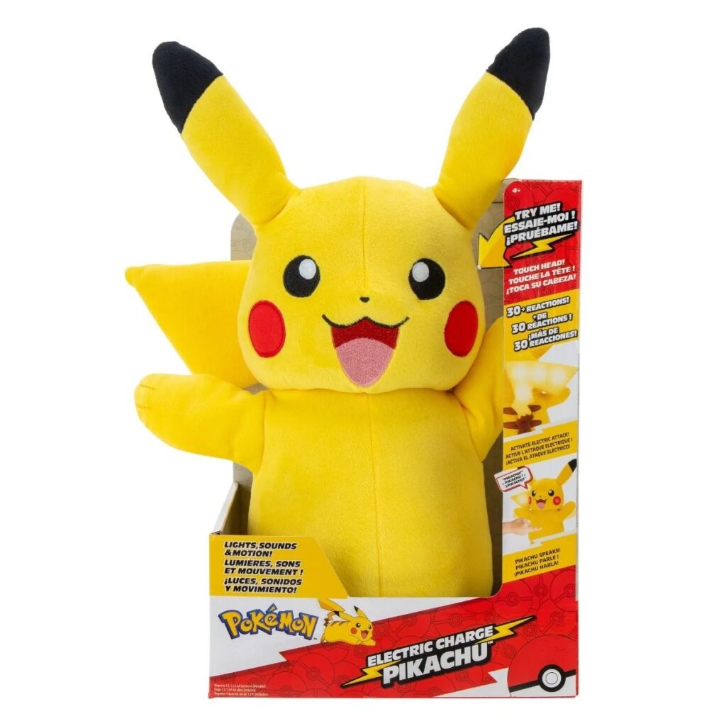 Pokemon Feature Dlx Plush Pikachu 11"