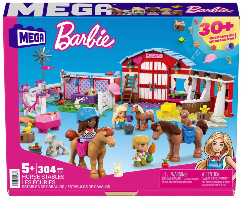 Mattel Barbie Mega Barbie Horse Stables
