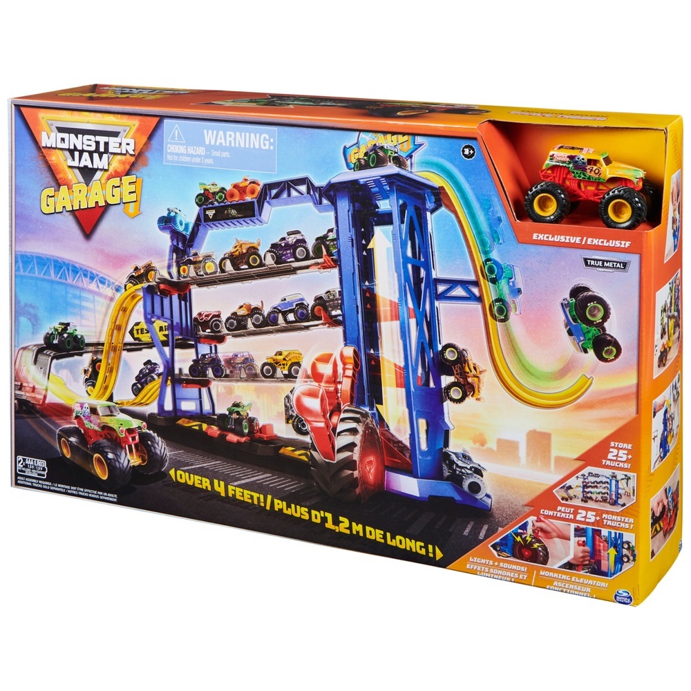 Spin Master Monster Jam 1:64 Monster Garage Playset
