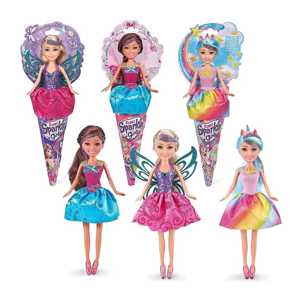 Zuru Sparkle Girlz Dolls 10.5"-Unicorn Princess Cone