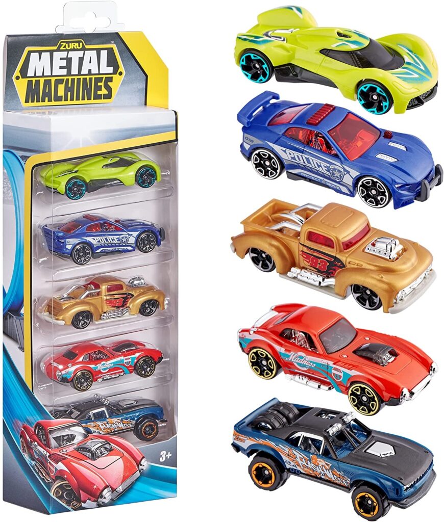 Zuru Metal Machines Cars Series2 Multi Pack Car 5Pk City Force Pack