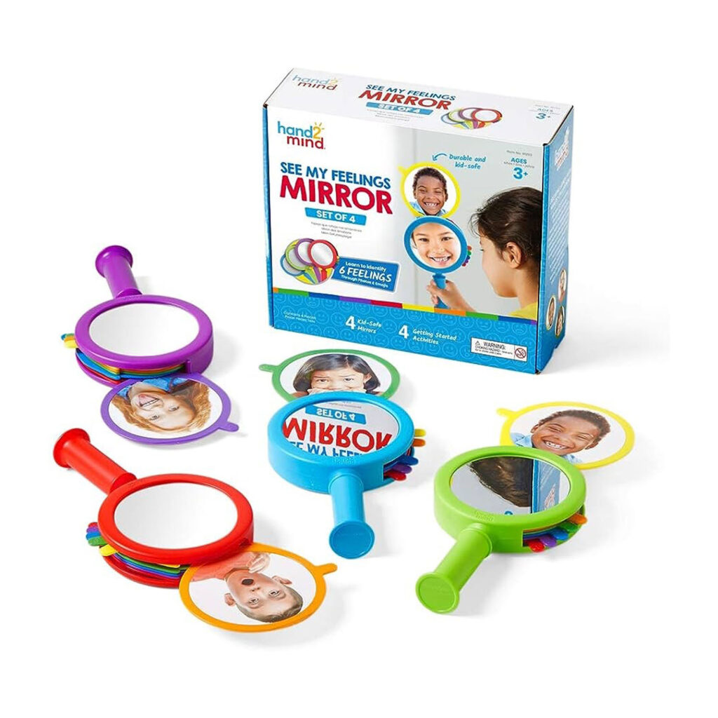 Hand2Mind See My Feelings Mirror (Set Of 4)