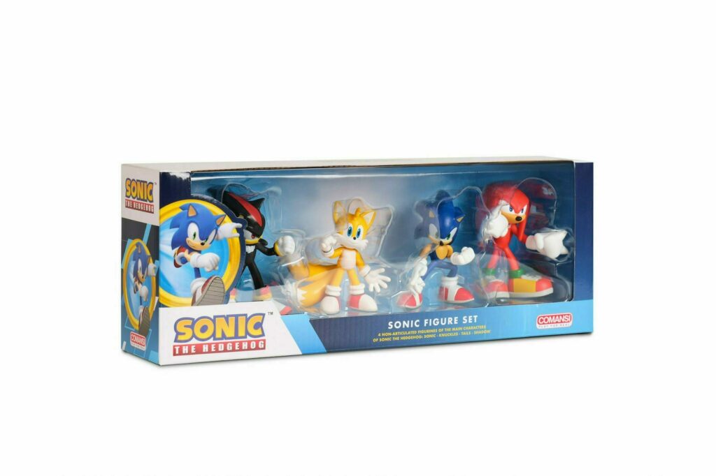 Jakks Pacific Sonic The Hedgehog Gift Box Set 4 Figurines