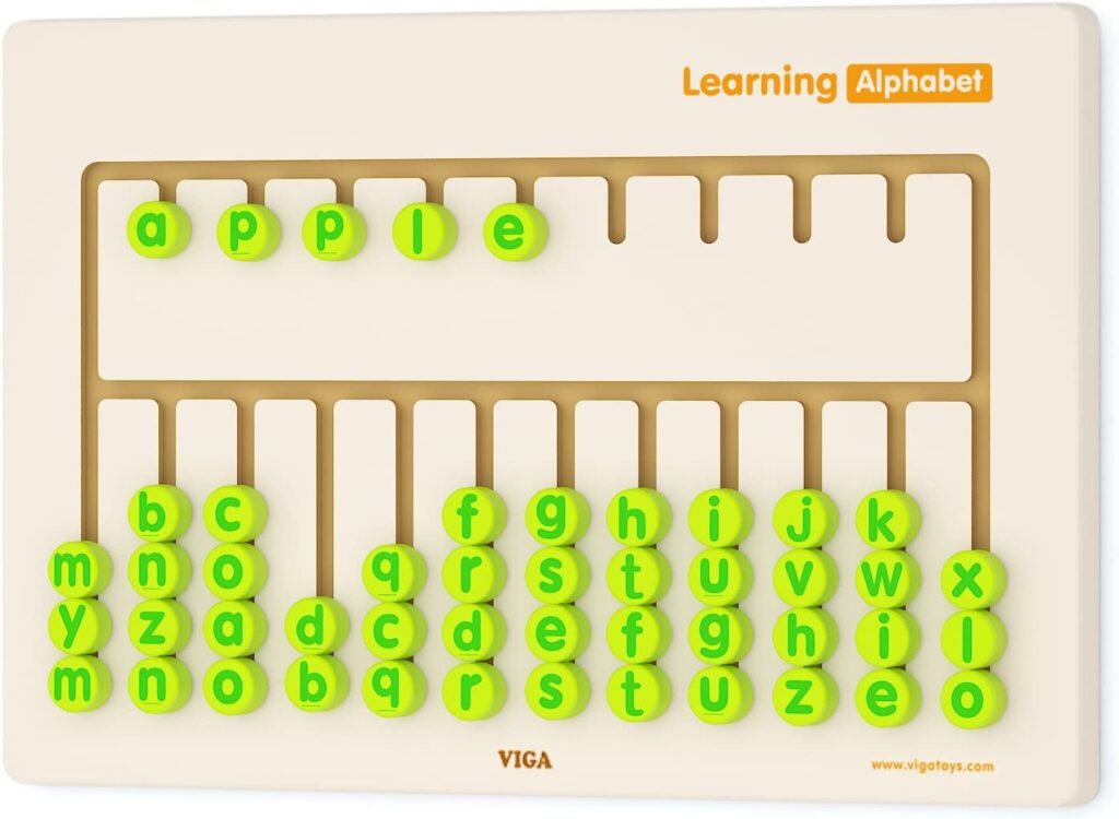 Viga Wall Toy - Learning Alphabet