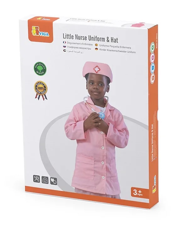 Viga Little Nurse Uniform &Hat