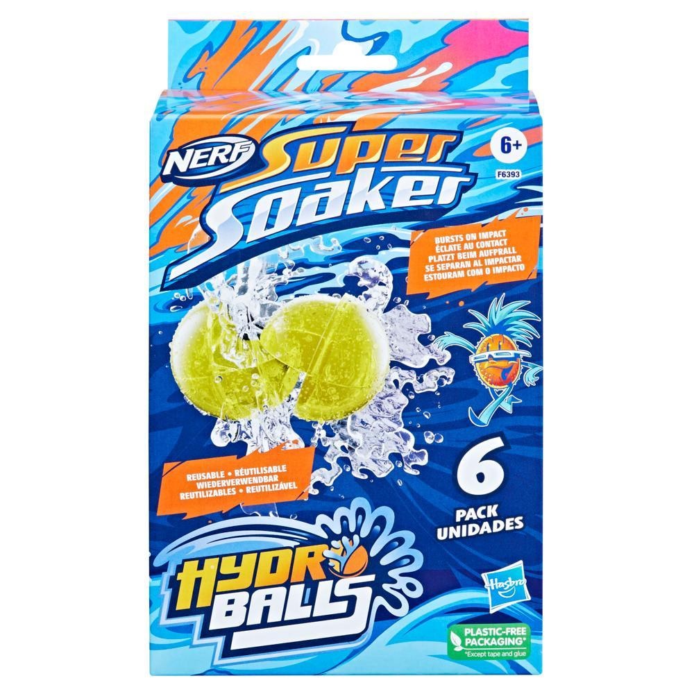 Hasbro Nerf Soa Hydro Balls 6 Pk  F6393