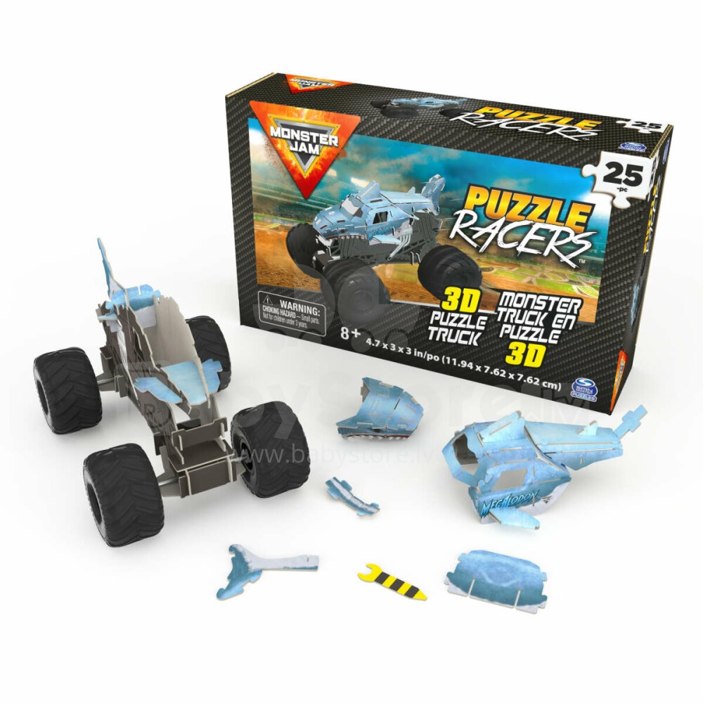 Spin Master Puzzle Monster Jam 3D Truck Asst. 6064170