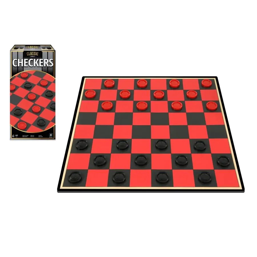Ambassador Classic Games - Checkers (Basic) St2103 42002103