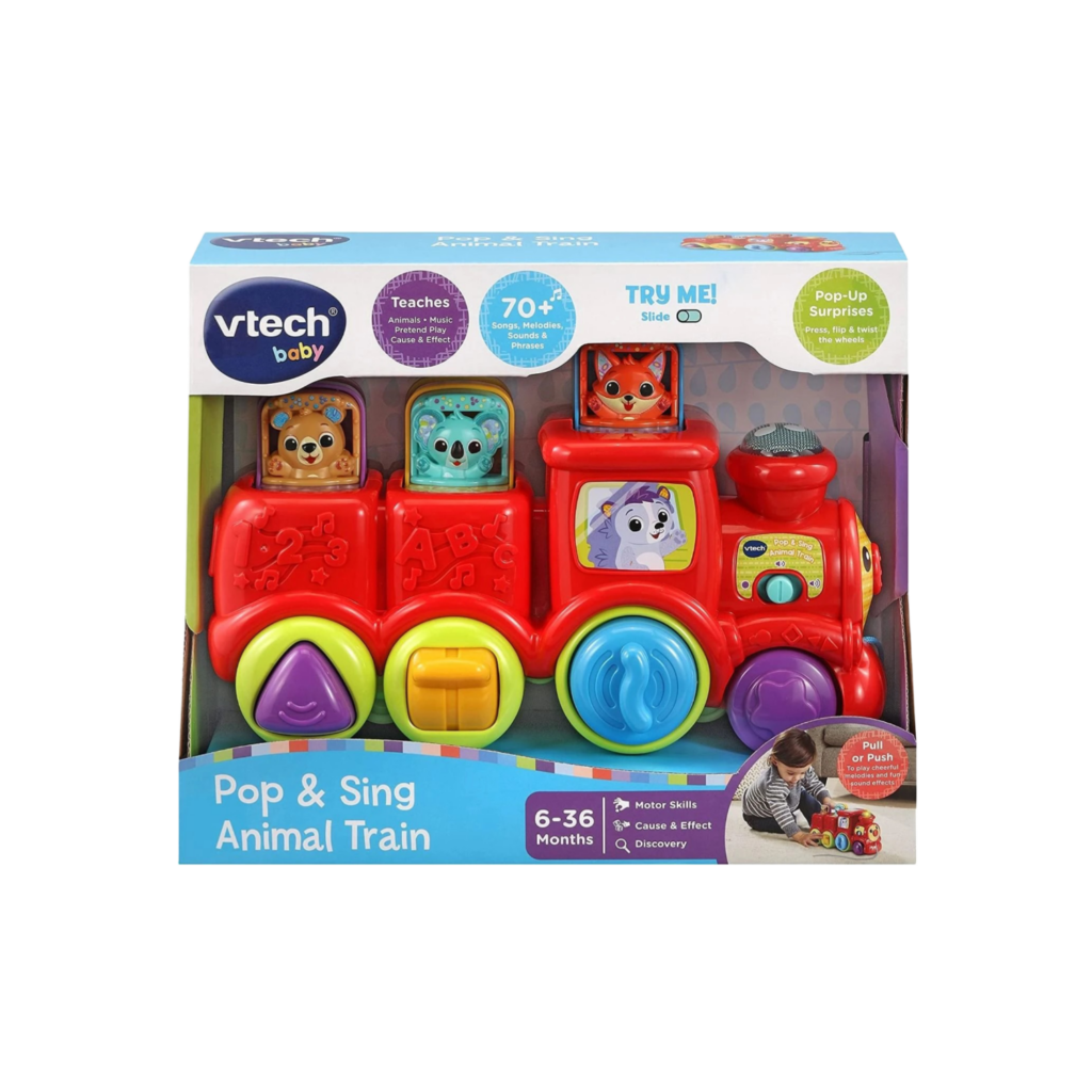 Vtech Pop & Sing Animal Train