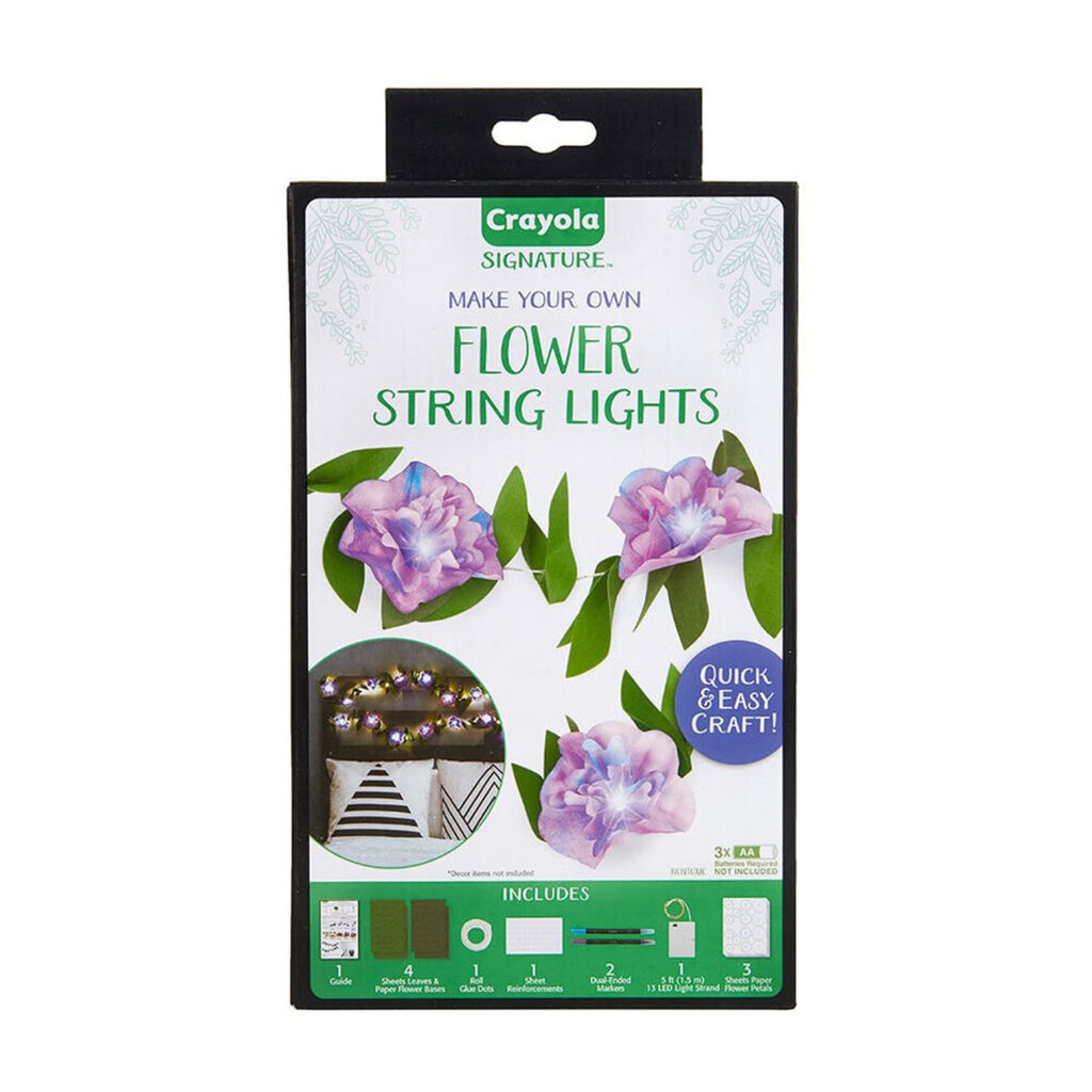 Crayola Signature Make Your Own Flower String Lights