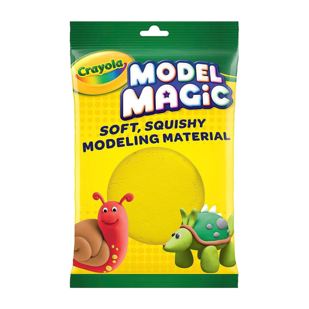 Crayola Model Magic, 4-Oz. Pouch - Yellow 1, 2