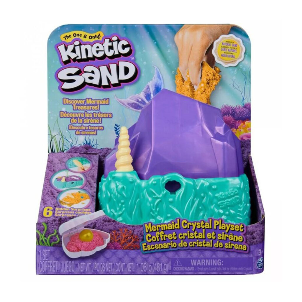 Kinetic Sand Mermaid Crystal Playset 6064333