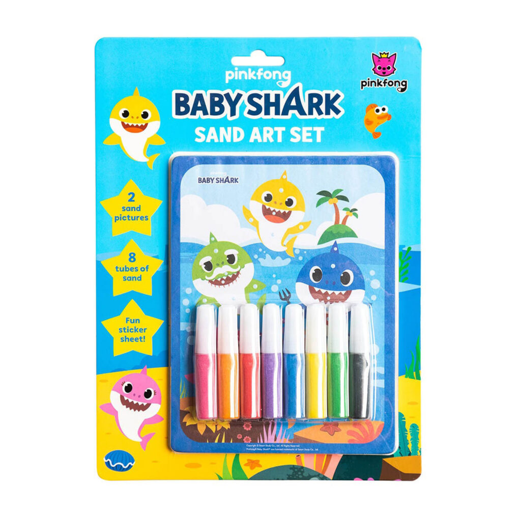Alligator Books Baby Shark Sand Art Set