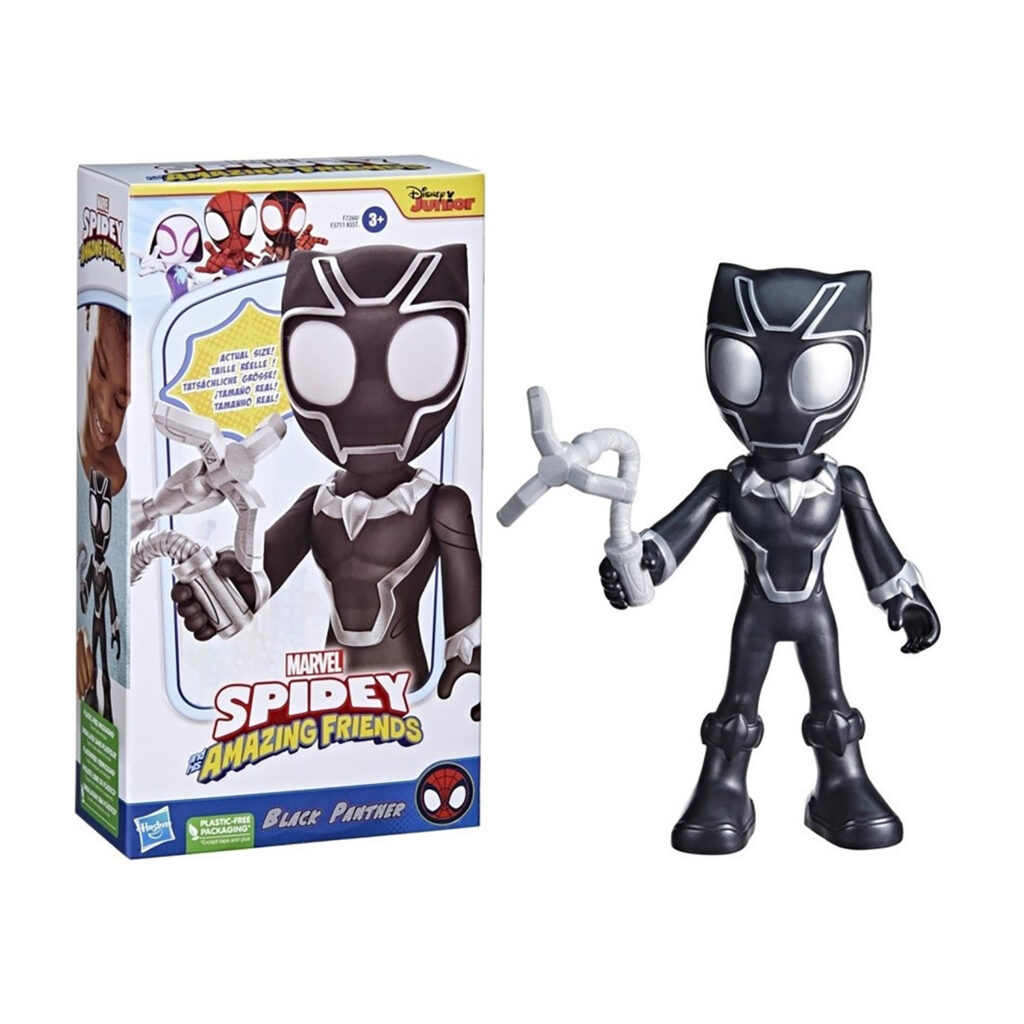 Hasbro Spidey & Amazing Friends Supersized Hero Black Panther F7260