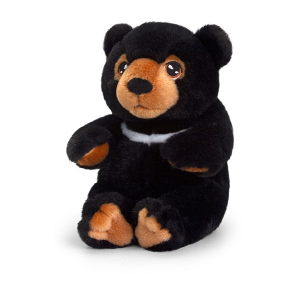 Keel Toys 25Cm Keeleco Black Bear Se1455