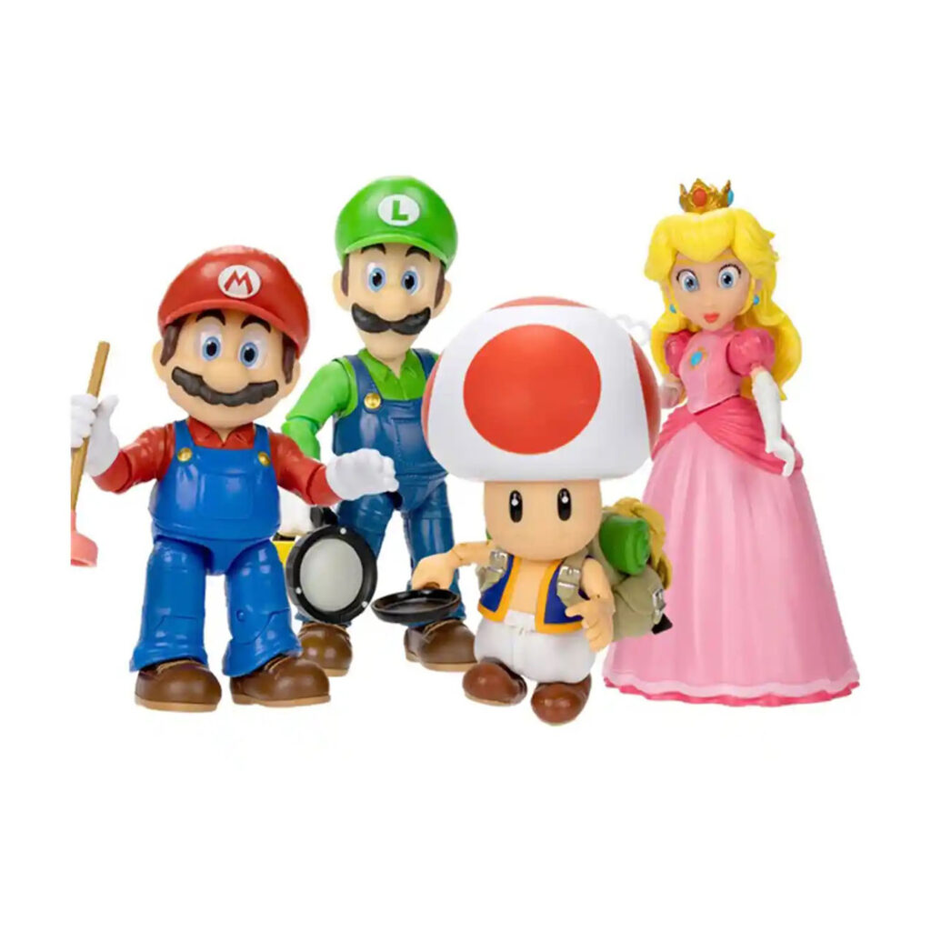 Nintendo Super Mario Movie 5" Fig Assorted 4 41776