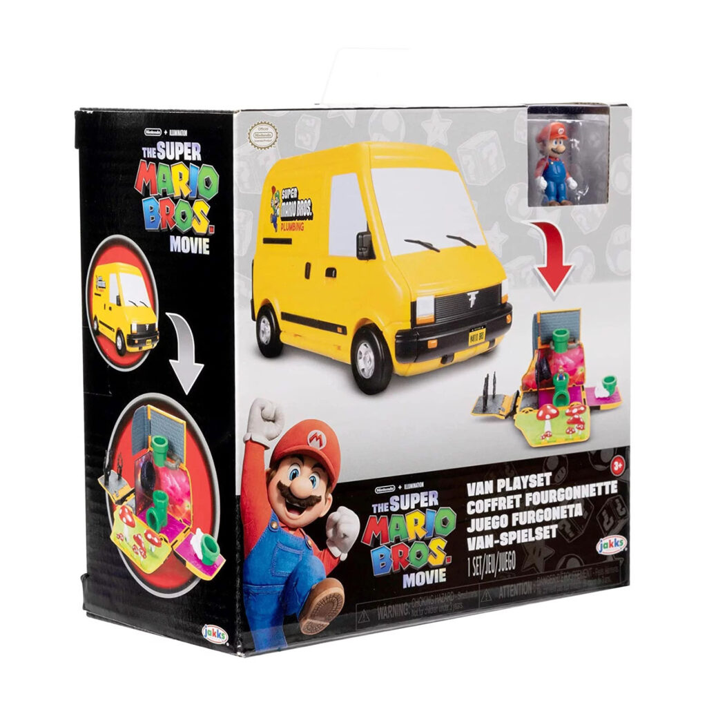 Nintendo Super Mario Moviem World Van Playset 41713