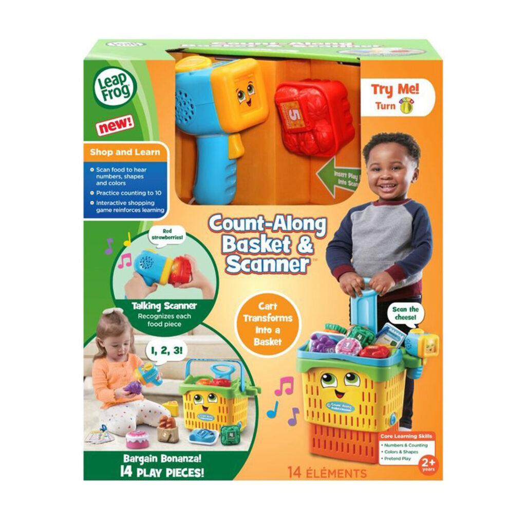 Leapfrog Count Along Basket & Scanner