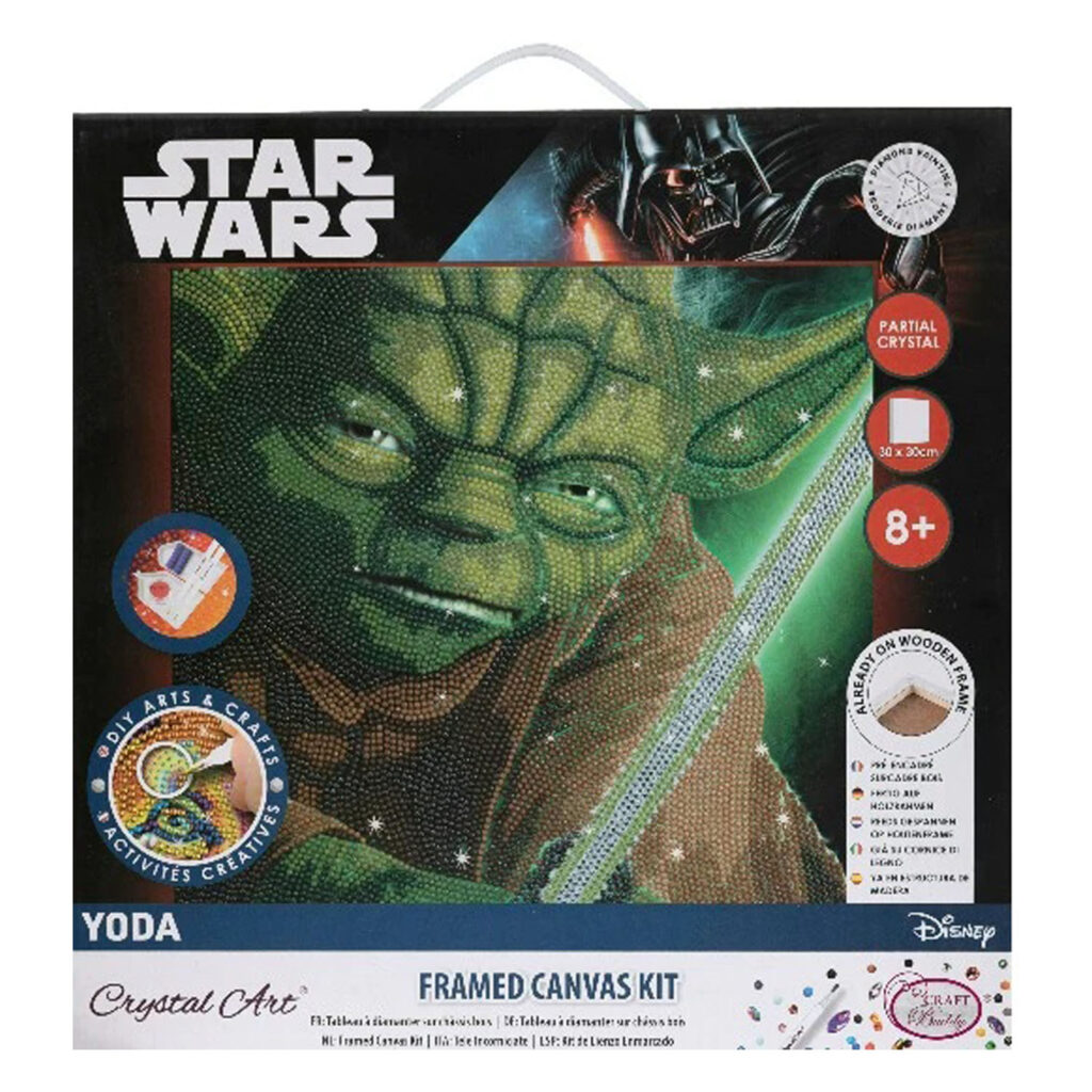 Craft Buddy Yoda Crystal Art Notebook