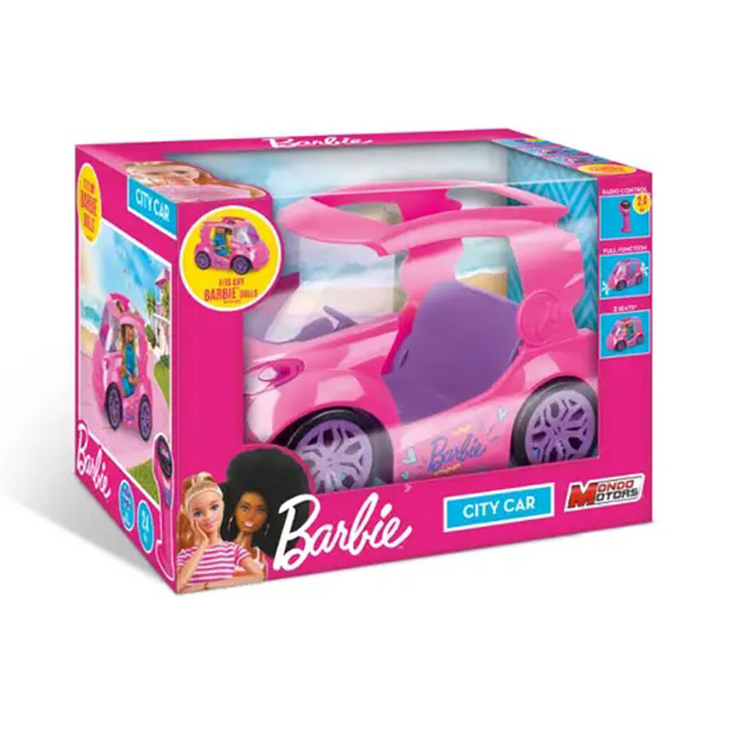 Mondo Barbie Rc City Car 2.4Ghz B/O