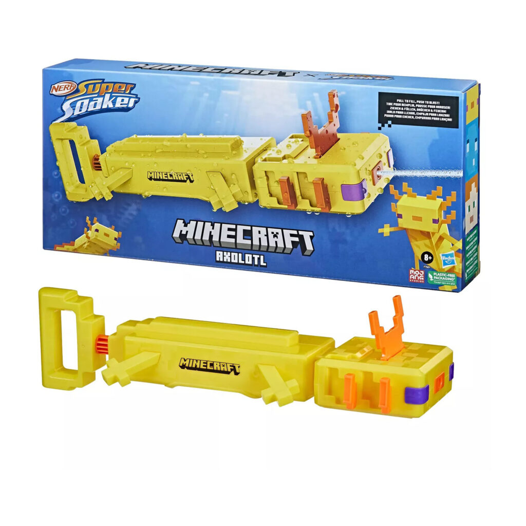 Hasbro Soa Minecraft Axolotl F7601