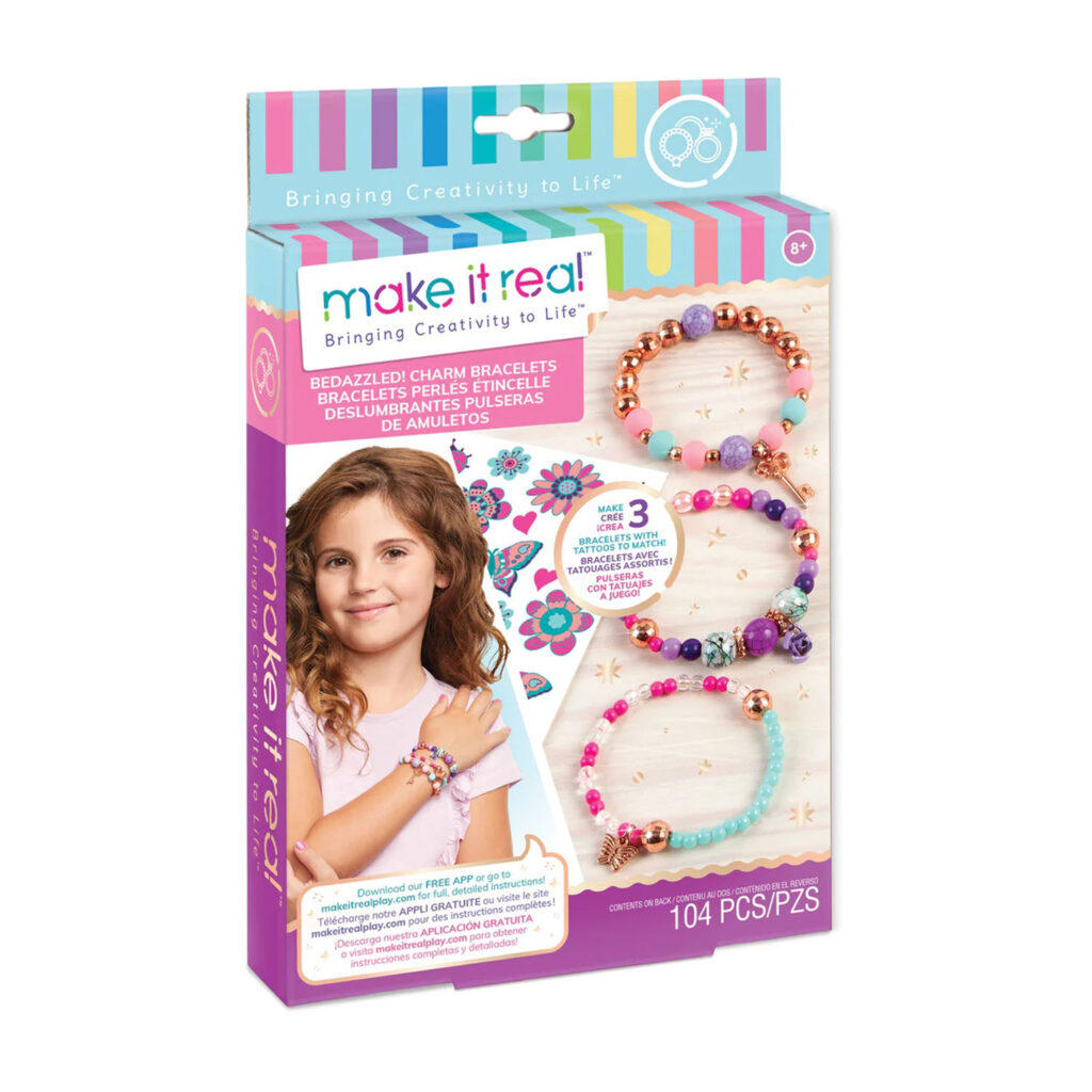 Zuru Make It Real Bedazzled! Charm Bracelets Blooming Creativity 