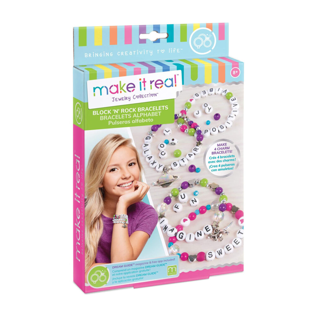 Zuru Make It Real Block & Rock Charm Bracelets