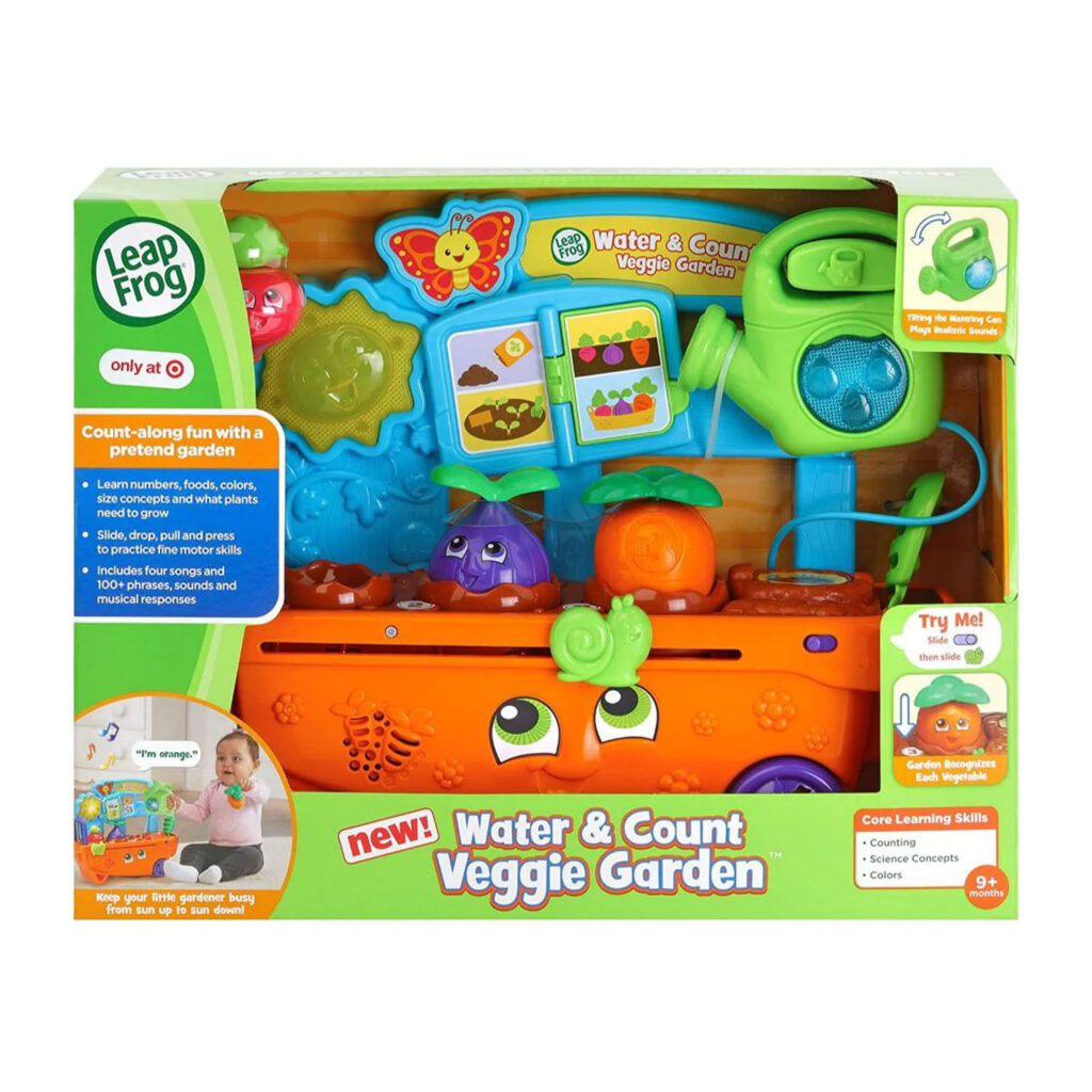 Leap Frog Water & Count Vegetable Garden
