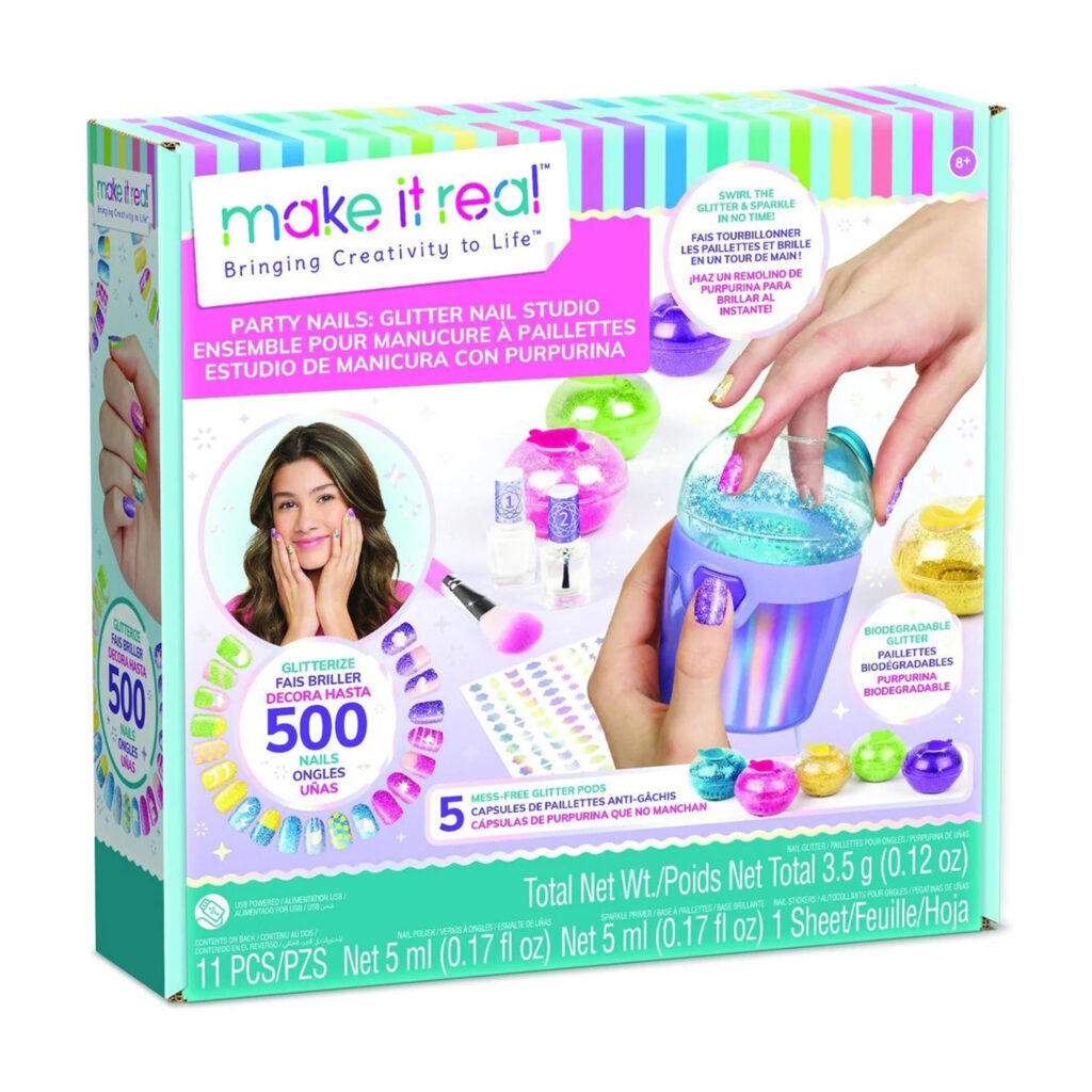 Zuru Party Nails Glitter Design Set